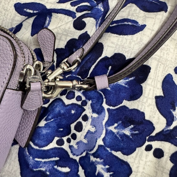 Coach Kira double large wallet wristlet bag with strap like new - Picture 10 of 13